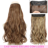 Dark Brown with Highlights