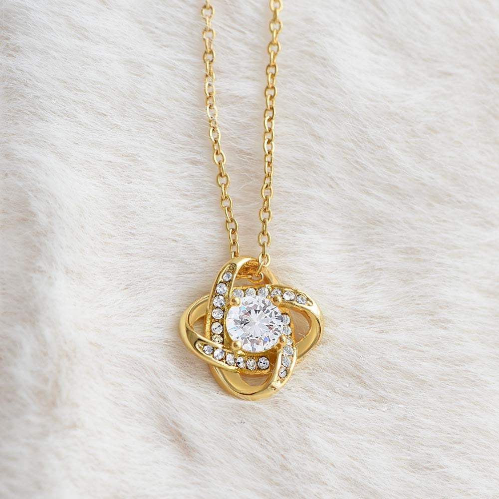 Celebrate Unbreakable Love with the Timeless Elegance of the Love Knot Necklace