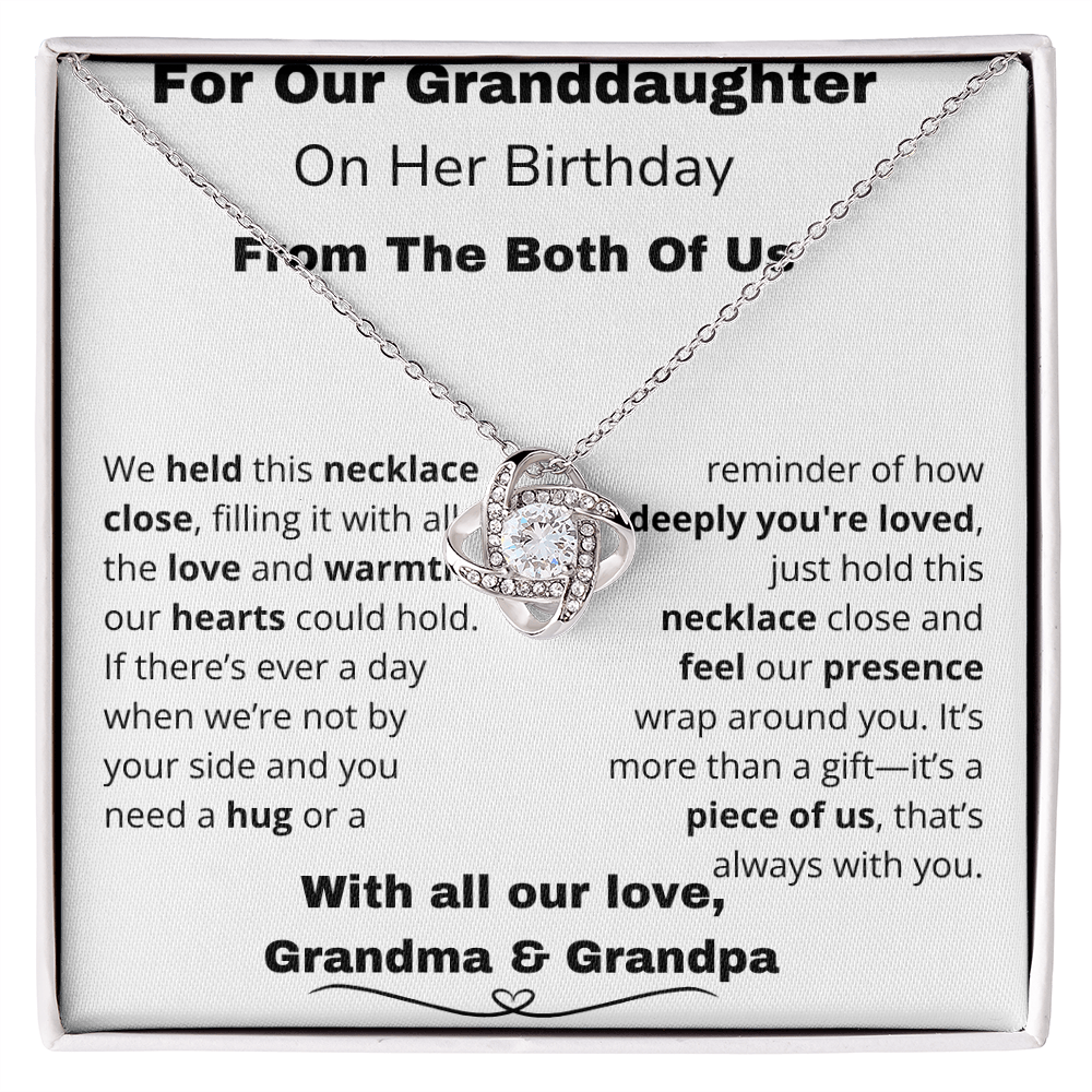 Celebrate Unbreakable Love with the Timeless Elegance of the Love Knot Necklace