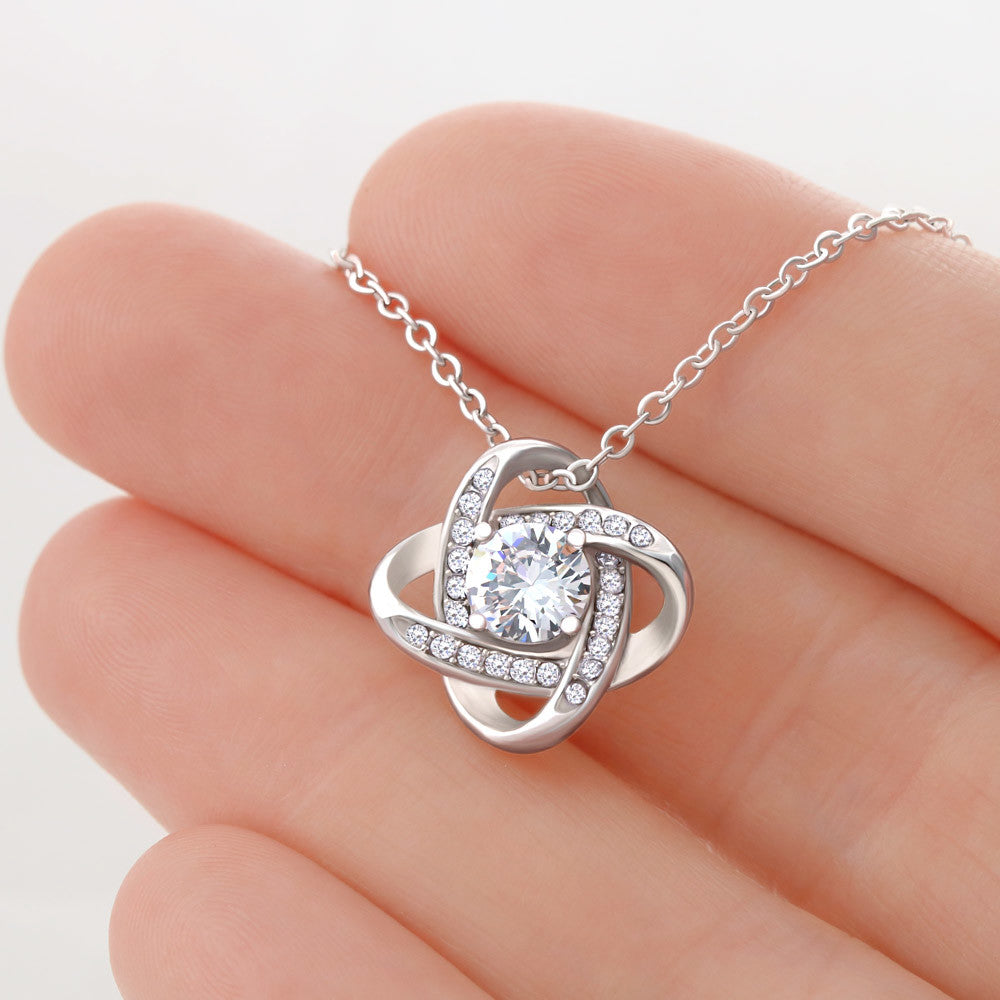 Celebrate Unbreakable Love with the Timeless Elegance of the Love Knot Necklace