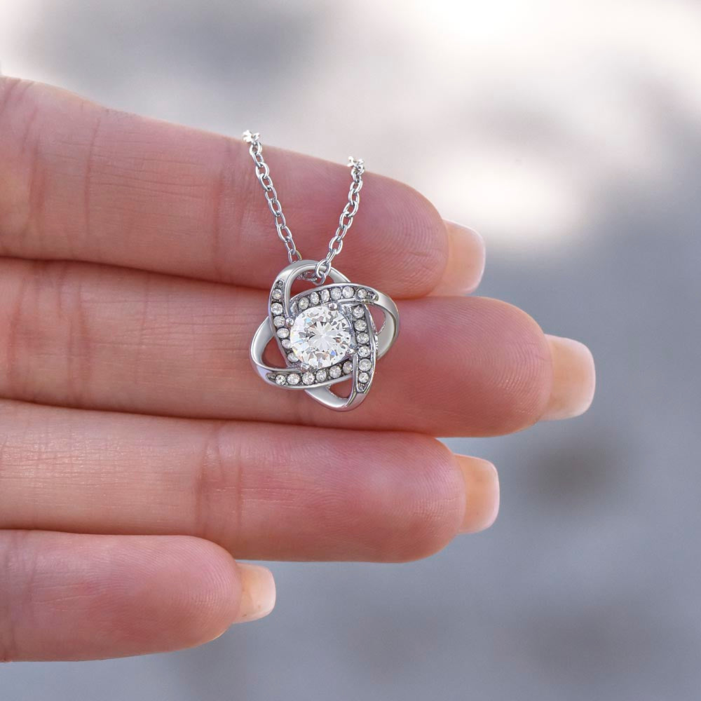 Celebrate Unbreakable Love with the Timeless Elegance of the Love Knot Necklace
