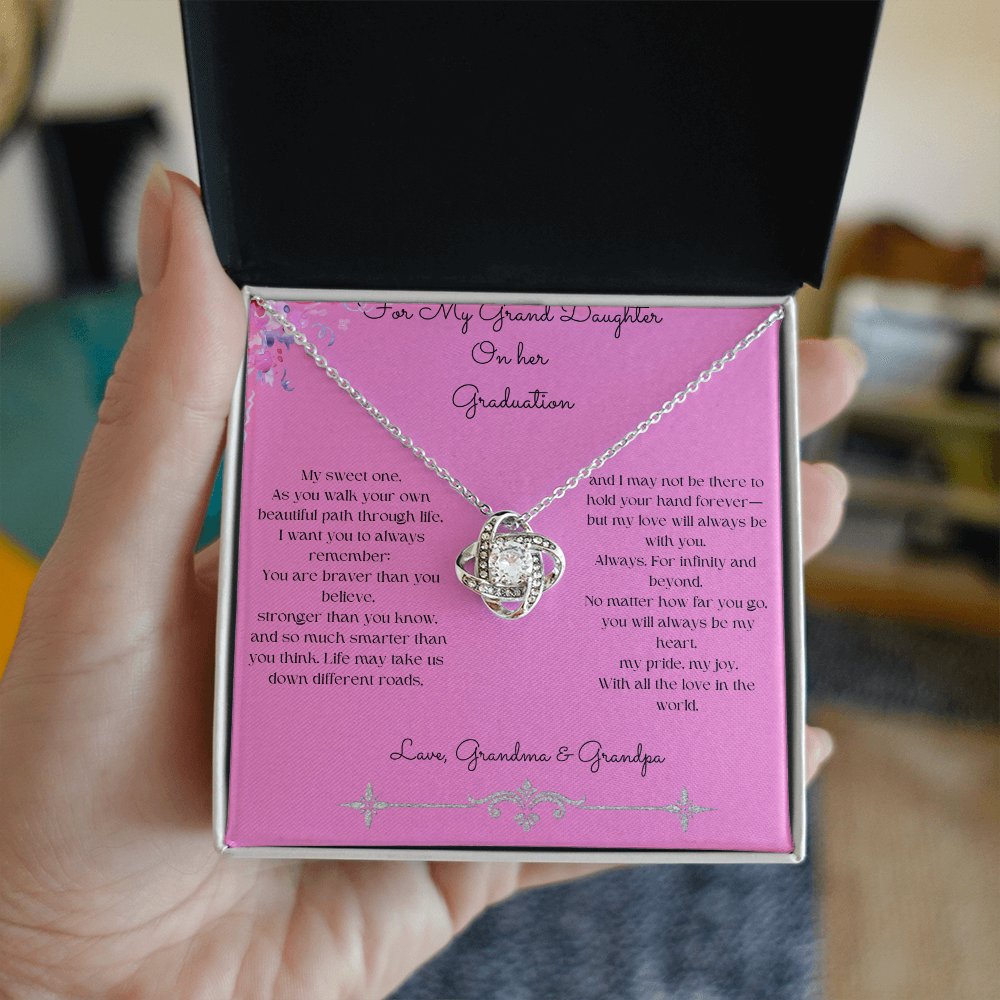 Granddaughter - Love Knot Neklace