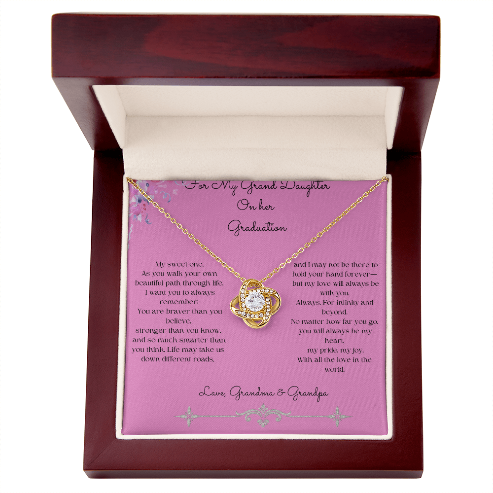 Granddaughter - Love Knot Neklace
