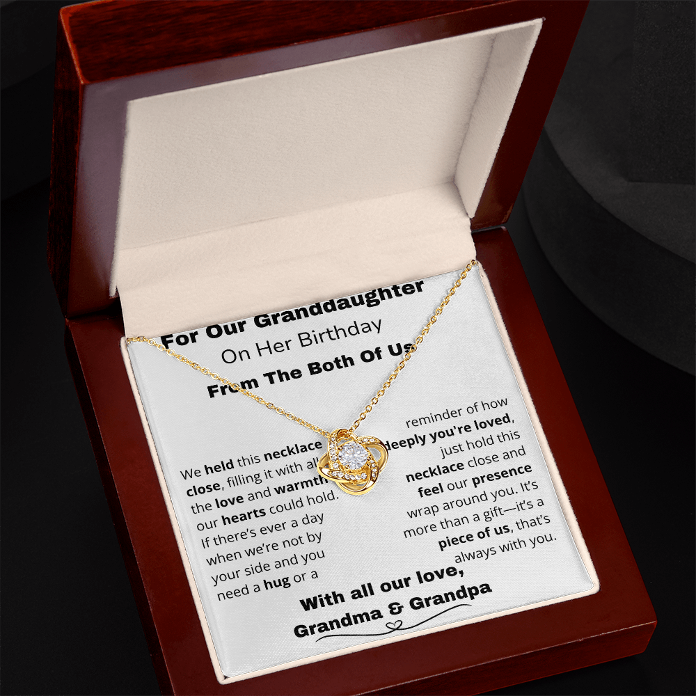 Celebrate Unbreakable Love with the Timeless Elegance of the Love Knot Necklace