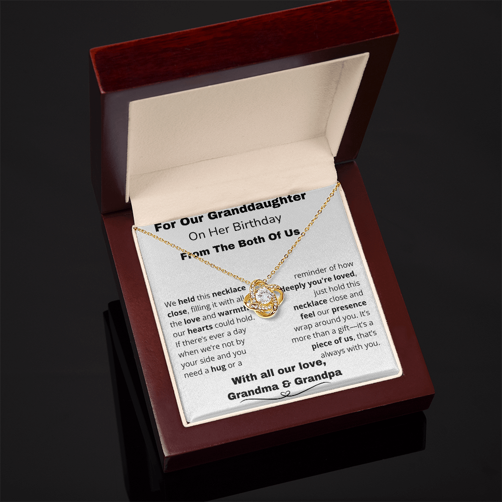 Celebrate Unbreakable Love with the Timeless Elegance of the Love Knot Necklace