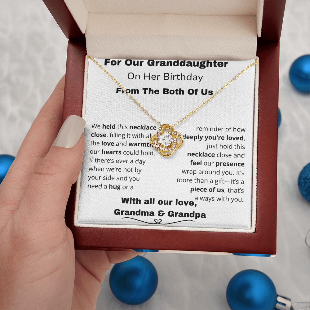 Celebrate Unbreakable Love with the Timeless Elegance of the Love Knot Necklace