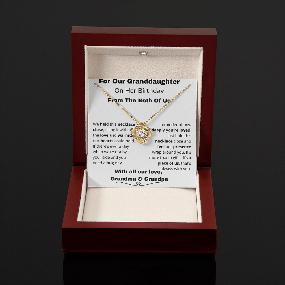 Celebrate Unbreakable Love with the Timeless Elegance of the Love Knot Necklace