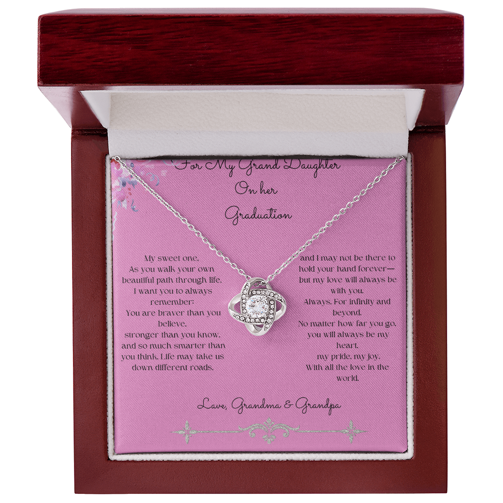 Granddaughter - Love Knot Neklace