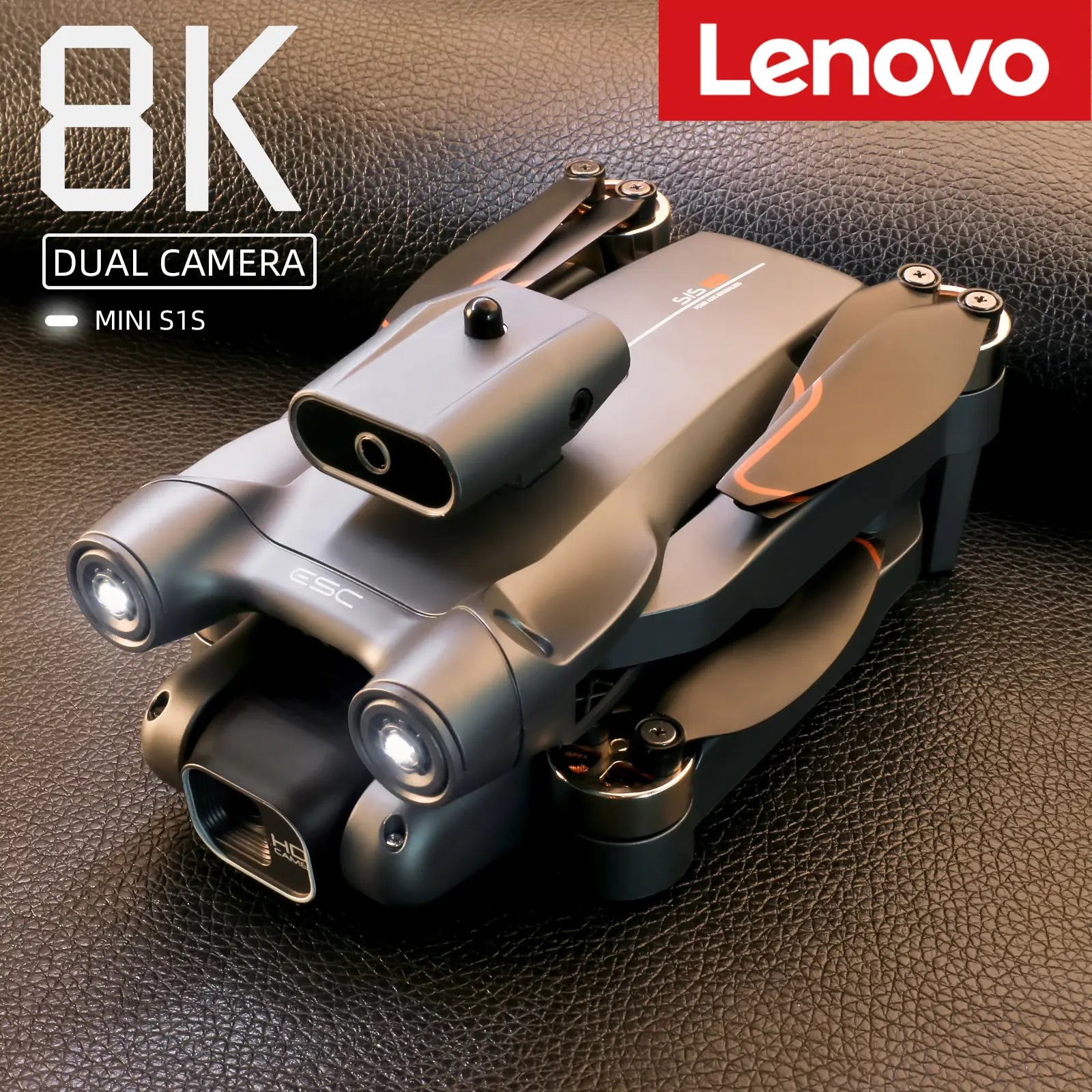 Lenovo Dual Camera Drone 8k