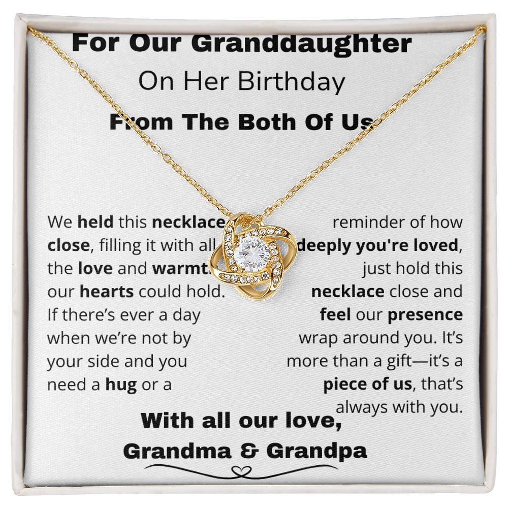 Celebrate Unbreakable Love with the Timeless Elegance of the Love Knot Necklace