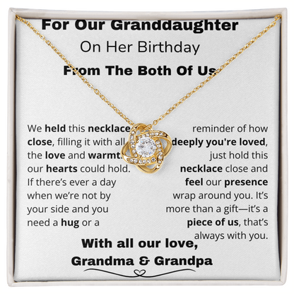 Celebrate Unbreakable Love with the Timeless Elegance of the Love Knot Necklace