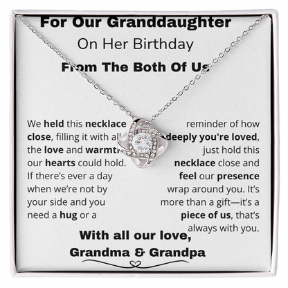 Celebrate Unbreakable Love with the Timeless Elegance of the Love Knot Necklace
