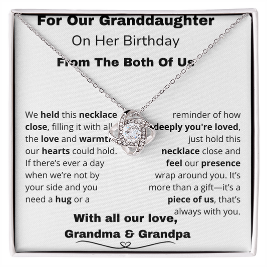 Celebrate Unbreakable Love with the Timeless Elegance of the Love Knot Necklace