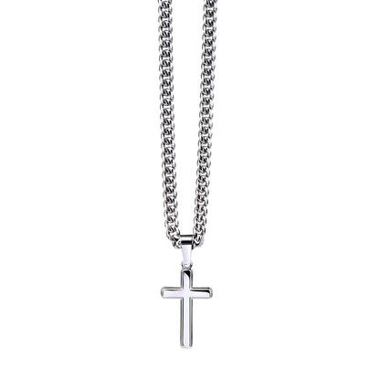 He said "I Love the Cuban Link Chain With Artisan Cross!"