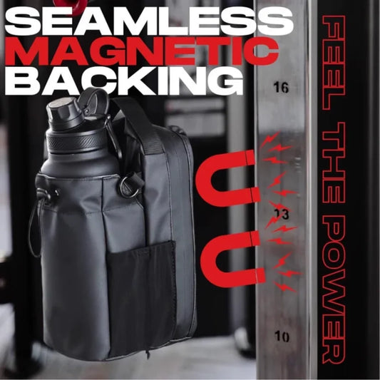 🧲:  “Your Gym Bag Shouldn’t Hit the Floor—Meet the Magnetic Water bottle Gym Bag That Stays with You”